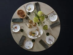 Royal Copenhagen Flora tallerken 27 cm, Stedmoderblomst