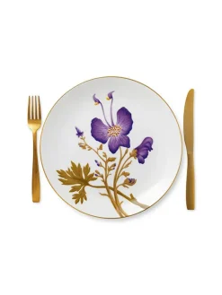 Royal Copenhagen Flora tallerken 27 cm, Stedmoderblomst