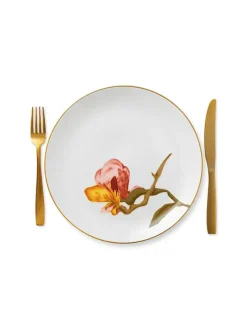Royal Copenhagen Flora tallerken 27 cm, Magnolia