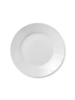 Royal Copenhagen Hvid Elements tallerken 28 cm