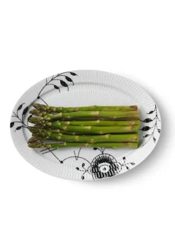 Royal Copenhagen Prinsesse, oval tallerken 28 cm