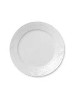 Royal Copenhagen Sort Mega Riflet, tallerken 27 cm