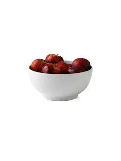 Royal Copenhagen Sort Mega Riflet, skål 24 cm