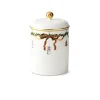 Royal Copenhagen Stjerne Riflet Jul, krukke med låg 16 cm