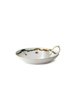 Royal Copenhagen Stjerne Riflet Jul, lysestage