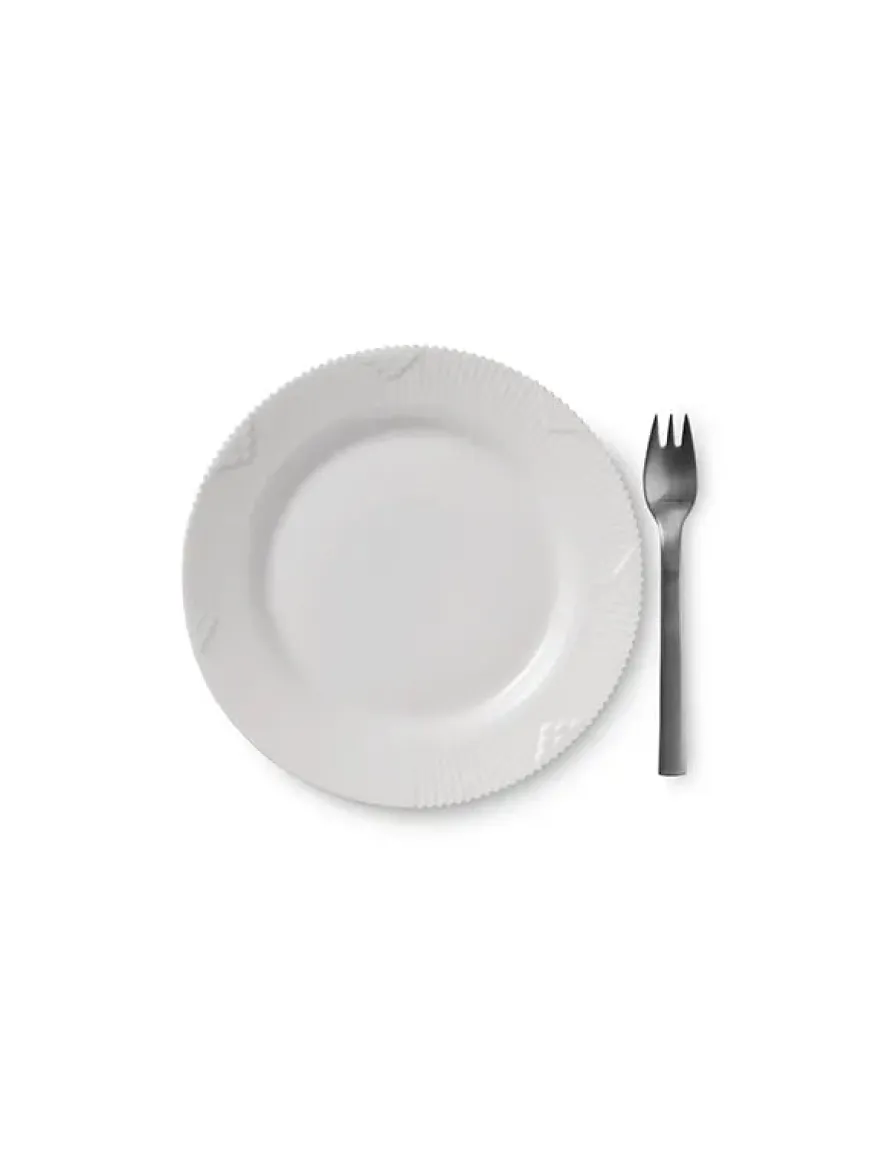 Royal Copenhagen Stjerne Riflet Jul, tallerken 19 cm