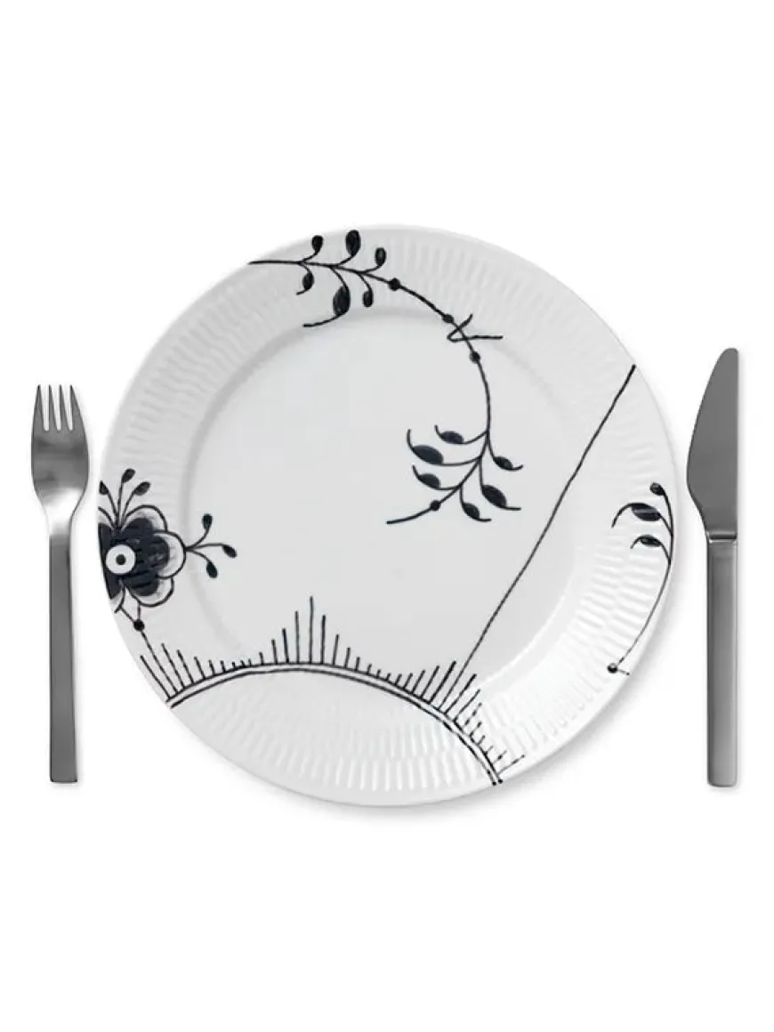 Royal Copenhagen Stjerne Riflet Jul, tallerken 27 cm