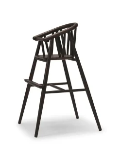 Saga Højstol, sortlakeret eg fra Oaklings