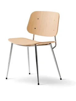 Søborg Stol, stålstel af Børge Mogensen