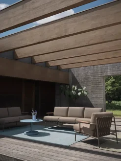 Settle Outdoor Sofa, 3-seater fra Muuto