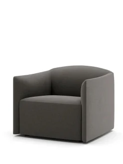 Shore Lounge Chair Extended Base, quill fra New Works