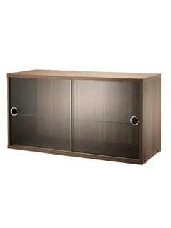 Skab m. Glaslåger fra String