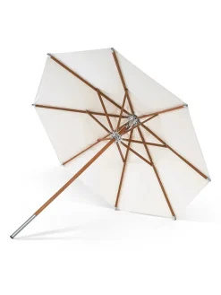 Skagerak Atlantis parasol Ø330, Golden Yellow Stripes fra Fritz Hansen