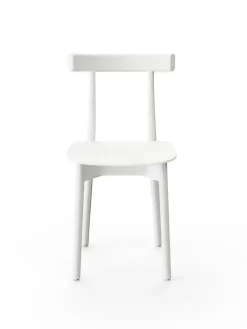 Skinny wooden chair, ash/blue fra Nine