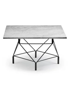 Spider Sofabord 80 x 80 cm, sort stel fra Eilersen