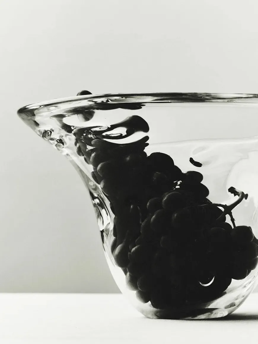 S.R. Vintage Bowl Deco Clear fra Louise Roe