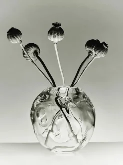 S.R. Vintage Vase Deco Clear fra Louise Roe