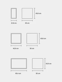 Stacked Reol, large fra Muuto
