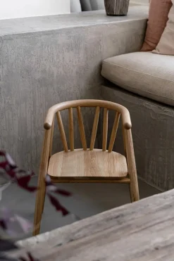 Storm Børnestol, sortlakeret eg fra Oaklings