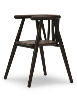 Storm Børnestol, sortlakeret eg fra Oaklings