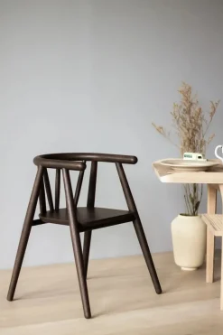 Storm Børnestol, sortlakeret eg fra Oaklings