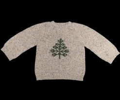 Strikket sweater, Størrelse 5-6 år - Hjerter fra Maileg