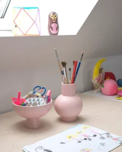 Strøm Skål, coral blush fra raawii