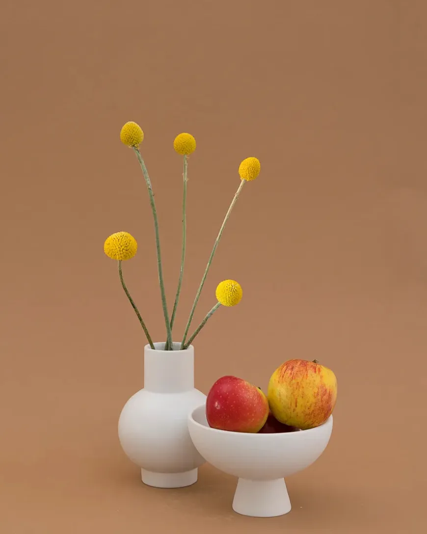 Strøm Skål, coral blush fra raawii