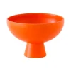 Strøm Skål, vibrant orange fra raawii