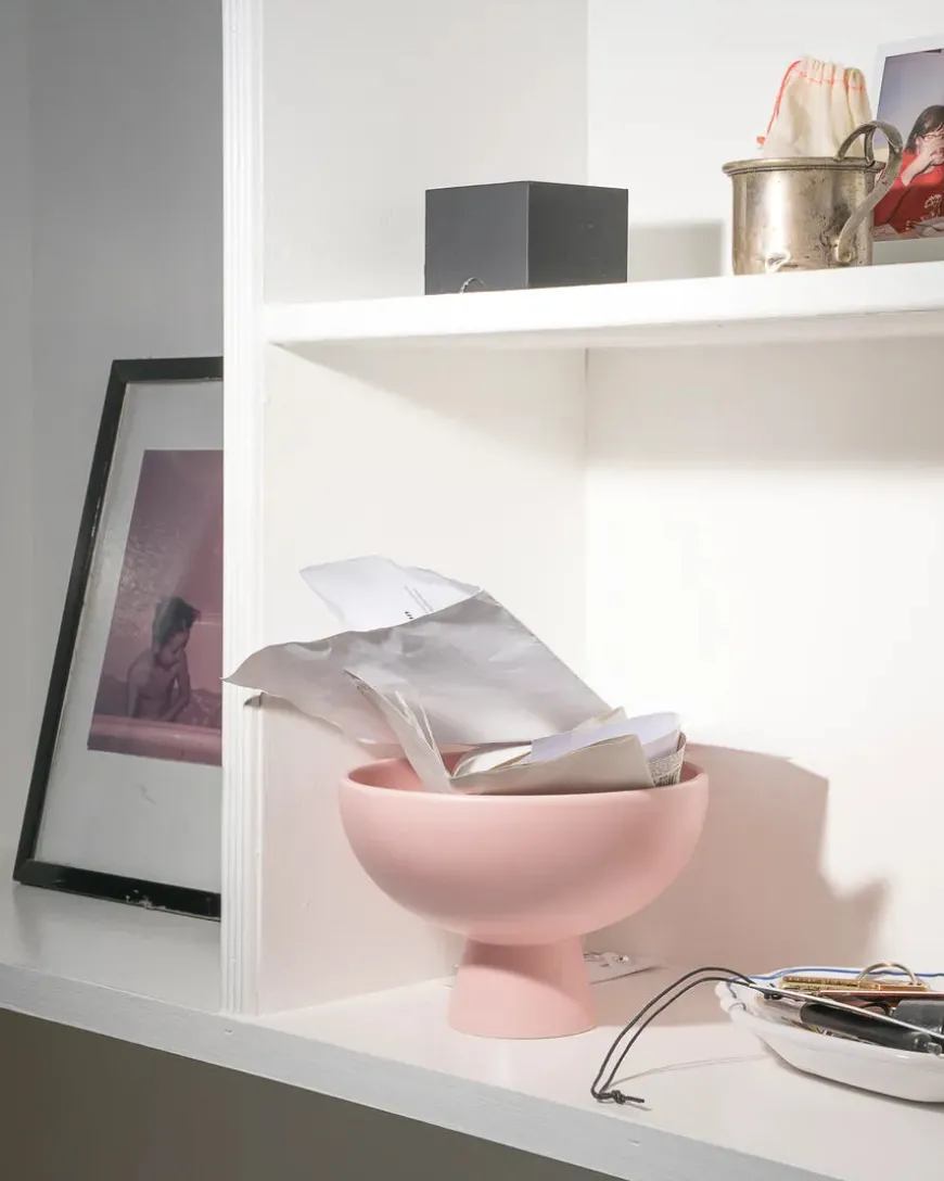 Strøm Skål, vibrant orange fra raawii