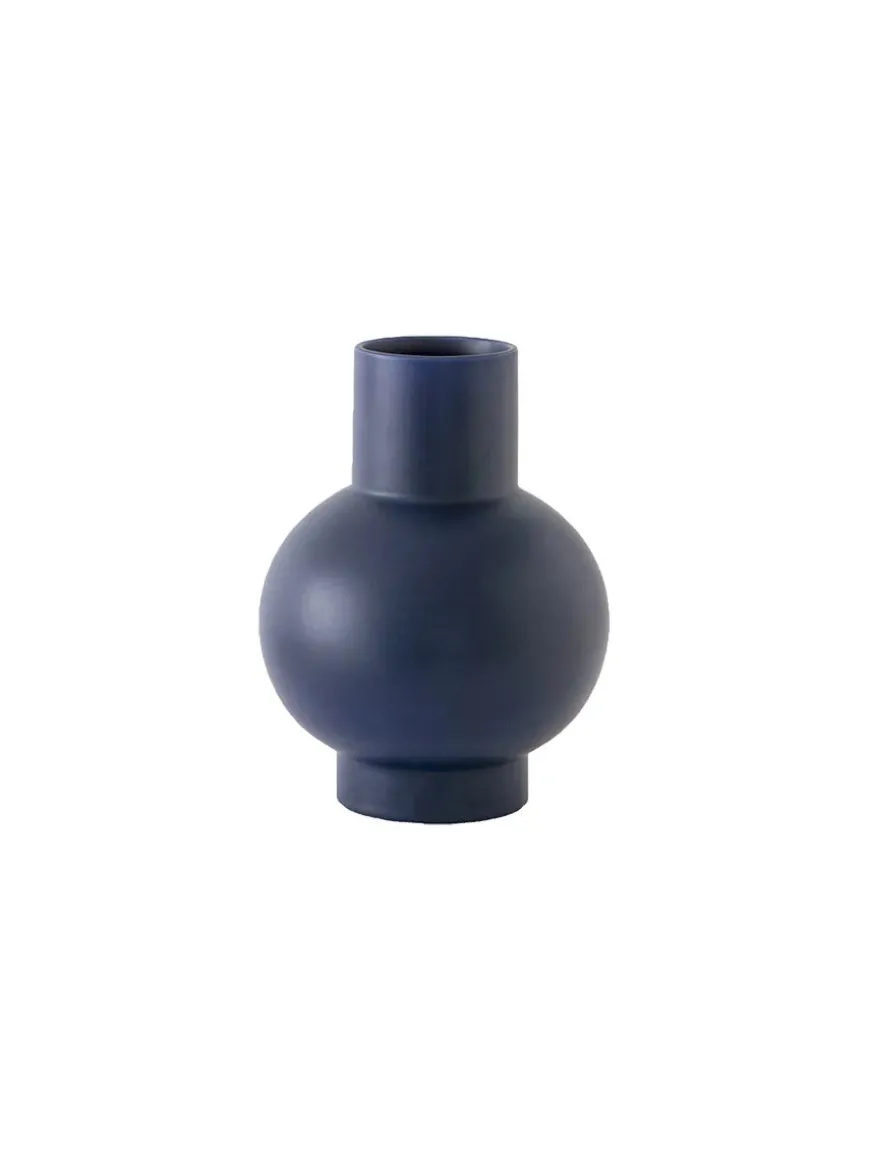 Strøm Vase, blue fra raawii