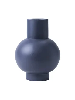 Strøm Vase, blue fra raawii