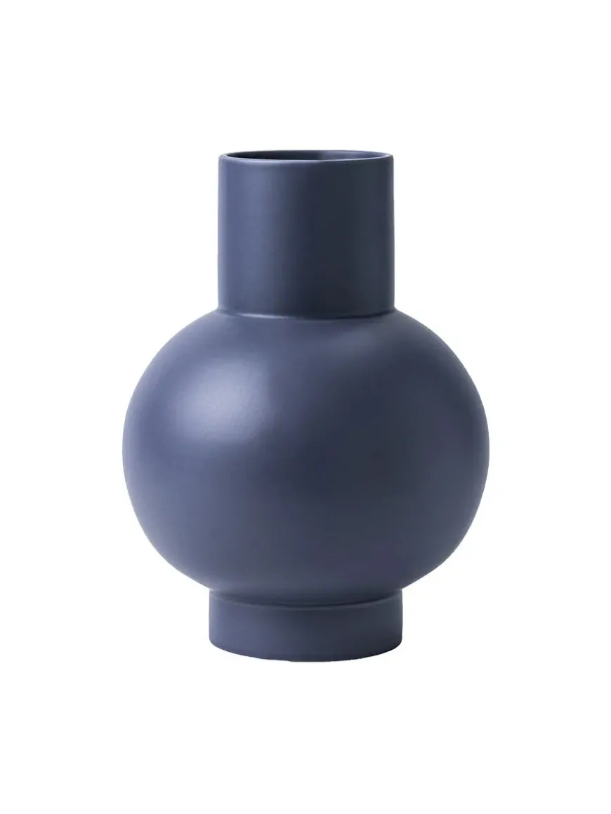 Strøm Vase, blue fra raawii