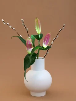 Strøm Vase, blue fra raawii