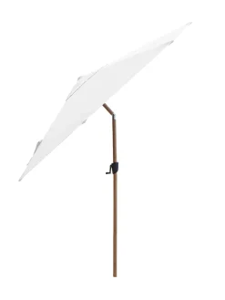 Sunshade Parasol m. Tilt, wood look fra Cane-line