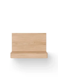 Tana Wall Mounted Desk, walnut fra New Works