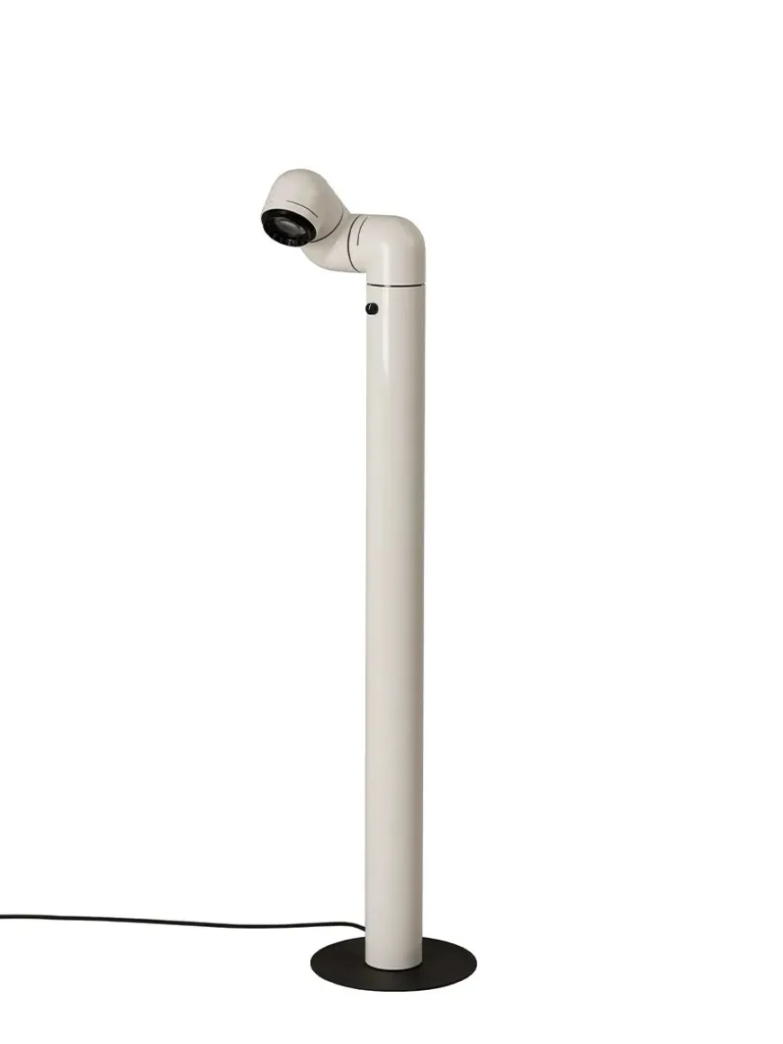 Tatu Alta Gulvlampe, white grey fra Santa and Cole