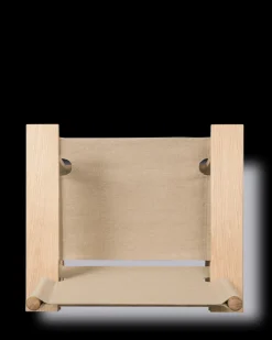 The Canvas Chair, lys olieret eg natur canvas af Børge Mogensen