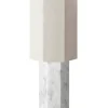 The Eight Over Eight Lamp Large, white marble fra Louise Roe