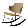 The Penguin Rocking Chair, eg natur/dakar læder fra Audo Copenhagen