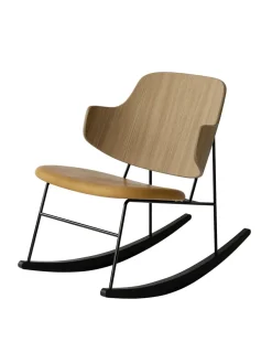 The Penguin Rocking Chair, eg natur/dakar læder fra Audo Copenhagen