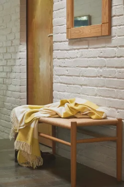 The Sweater Plaid, yellow fra Silkeborg Uldspinderi