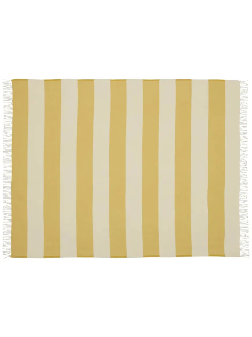 The Sweater Plaid, yellow fra Silkeborg Uldspinderi