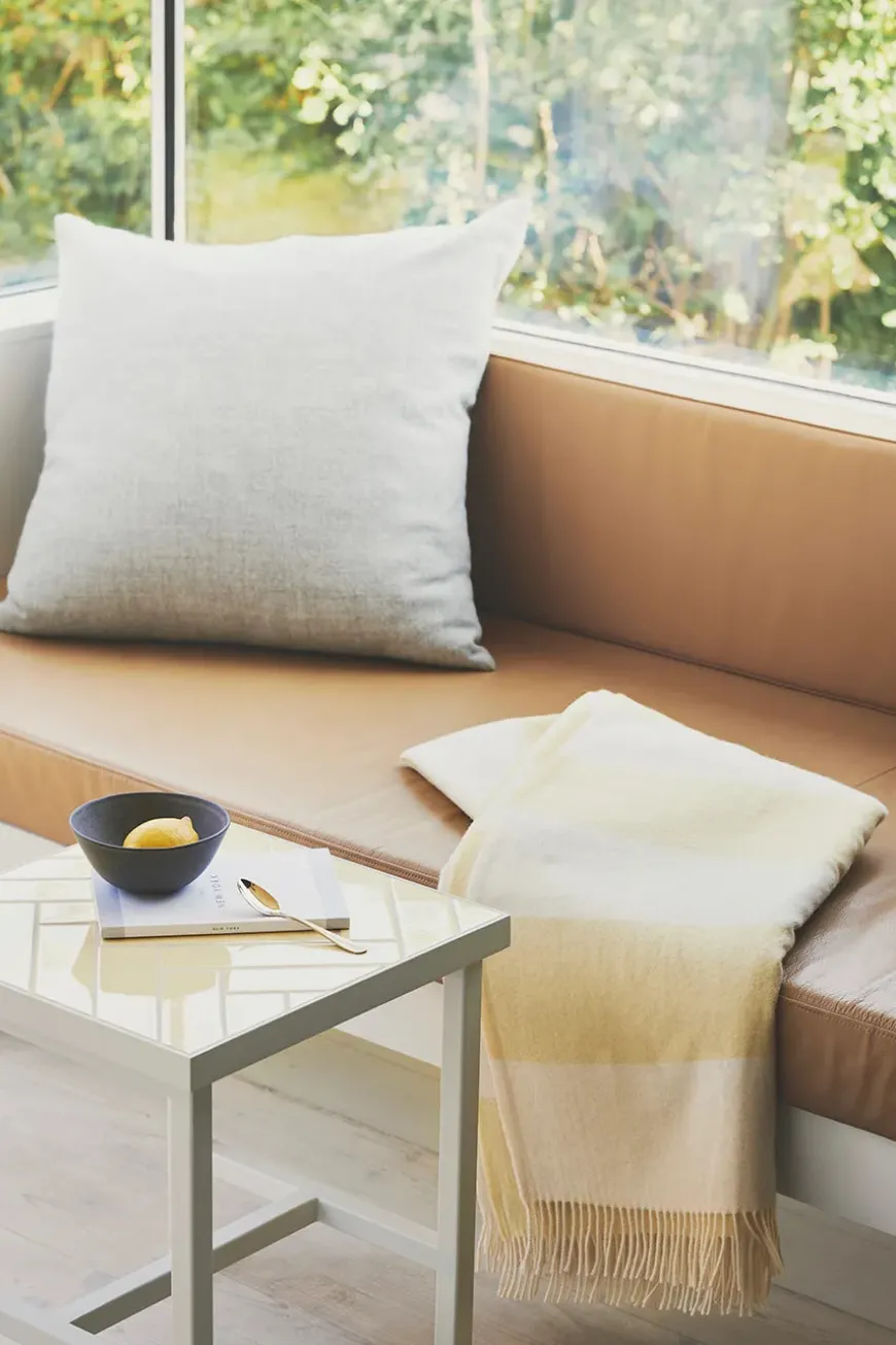 The Sweater Plaid, yellow fra Silkeborg Uldspinderi