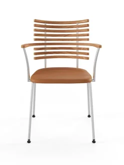 Tiger Armstol, cognac læder fra Naver Collection