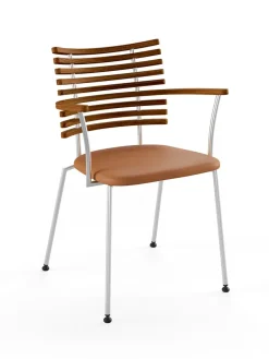 Tiger Armstol, cognac læder fra Naver Collection