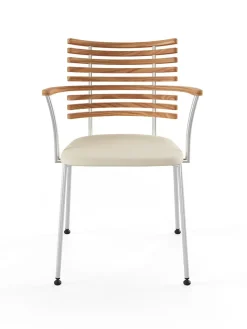 Tiger Armstol, sort læder fra Naver Collection