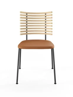 Tiger Stol, cognac læder fra Naver Collection