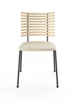 Tiger Stol, creme læder fra Naver Collection