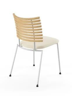 Tiger Stol, creme læder fra Naver Collection